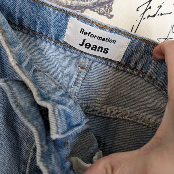 Reformation straight leg  jeans - Picture 5 of 6